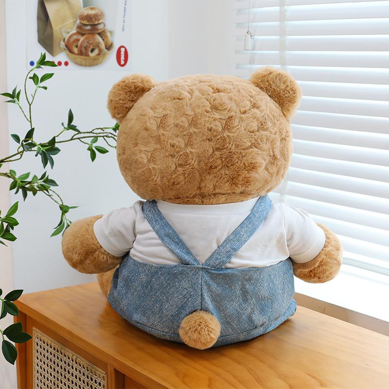 

New Cute Cute Summer Teddy Bear Plush Toy Pillow Gift Doll Give Birthday Gift 45Cm (0.45kg)