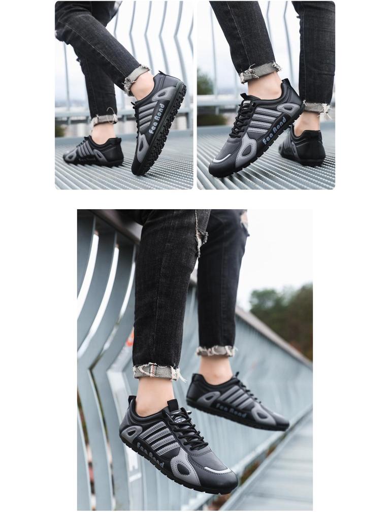 Men's 2025 Soft-soled Breathable Leather Moccasins - Korean Style Casual Sneakers & Flat Driving Shoes