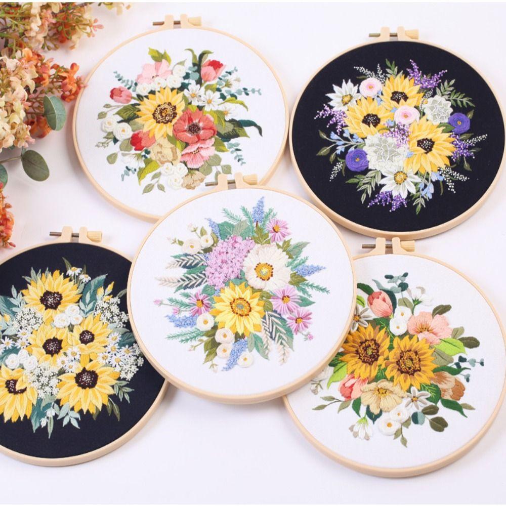 3D DIY Embroidery Kits Handmade Embroidery Stitching Kits New Embroidery Kits Sewing Craft