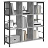 Bookshelf 9 Tiers 102 X 32 X 104.5 Cm Engineered Wood