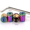 4Pcs Anti-Theft Sport Tire Valve Dust Caps Dustproof Tire Cap Valve Stem Caps