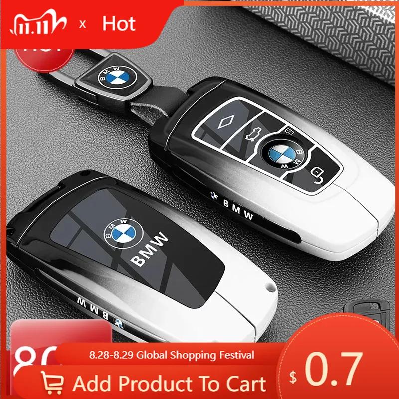 Car Sticker Hot 2025 Car Remote Key Case Cover Car Smart Holder Shell Bag Fob For BMW F30 F20 F10 F18 F22 F01 X3 X4 F06 F02 M3 M