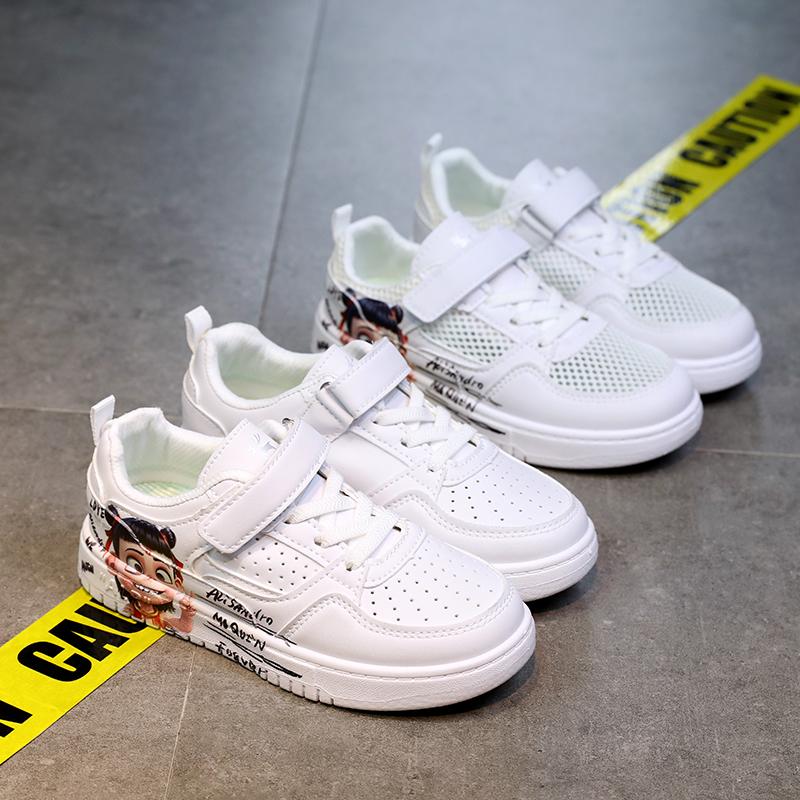 Children Sneaker Boys Casual Shoes Flat Student Walking Shoes Non-slip Girl Lightweight Sports Tennis Footwear