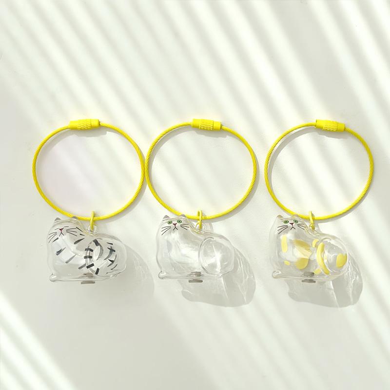 1/3/6 Buc. Capsulă Transparentă pentru Păstrarea Suvenirurilor Animalului de Companie, Puf Drăguț de Animal de Companie pentru Pisică, Breloc, Pandantiv, Cutie Suvenir, Sticlă Comemorativă