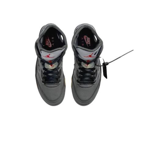 Jordan 5 Retro SP X Off-White Mid Muslin Retro Sneakers CT8480-001 Men's Sizes