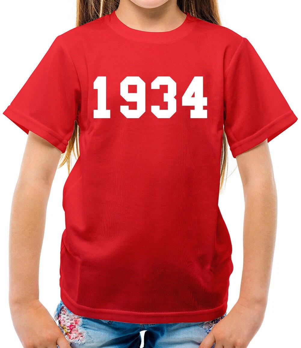 

1934 College Style - Kids - 89th Birthday Gift Gift 89 Ideas 140