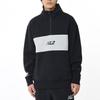 Men's New Balance Sweatshirts Men's Black Stand Collar Moderate Regular