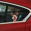 NEW Car Sticker Door Christmas Elk Waterproof Santa Claus and Reindeer Window Decorations Car Sticker Computer Decorative