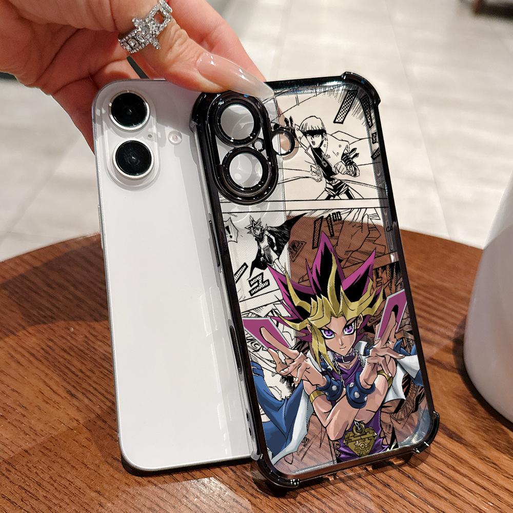 Duels Monsters Yu-Gi-Oh! Phone Case for iPhone 17 Air 16 15 14 Plus 13 12 11 Pro Max X Xs XR 8 E Anti-drop Transparent Cover