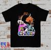 Chris Brown Collage Graphic Print Vintage Style T-shirt