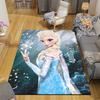 Custom 1Pc Elsa'S Frozen Fantasy Rug Office Carpet Indoor Outdoor Entrance Doormat Nonslip Soft And Comfortable Living Room D91664