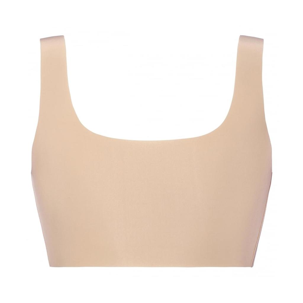 Basic 2 Half Top 10202275 bra with completely not easily no S M008 sloggi [Triumph] [Sloggi Non-wired pads, seamless, lightweight, visible, hooks,