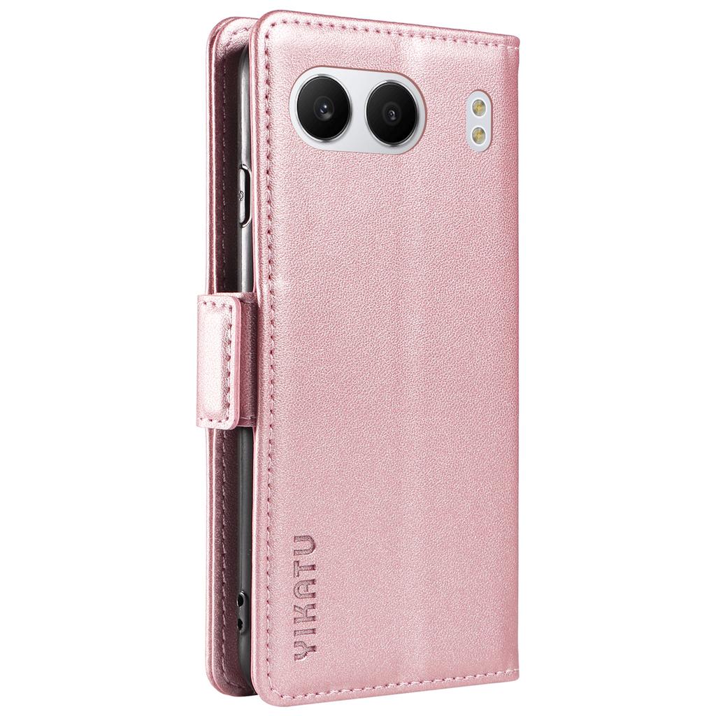 YIKATU YK-003 For OnePlus Nord 4 Case Wallet Stand Leather Phone Cover Side Buckle