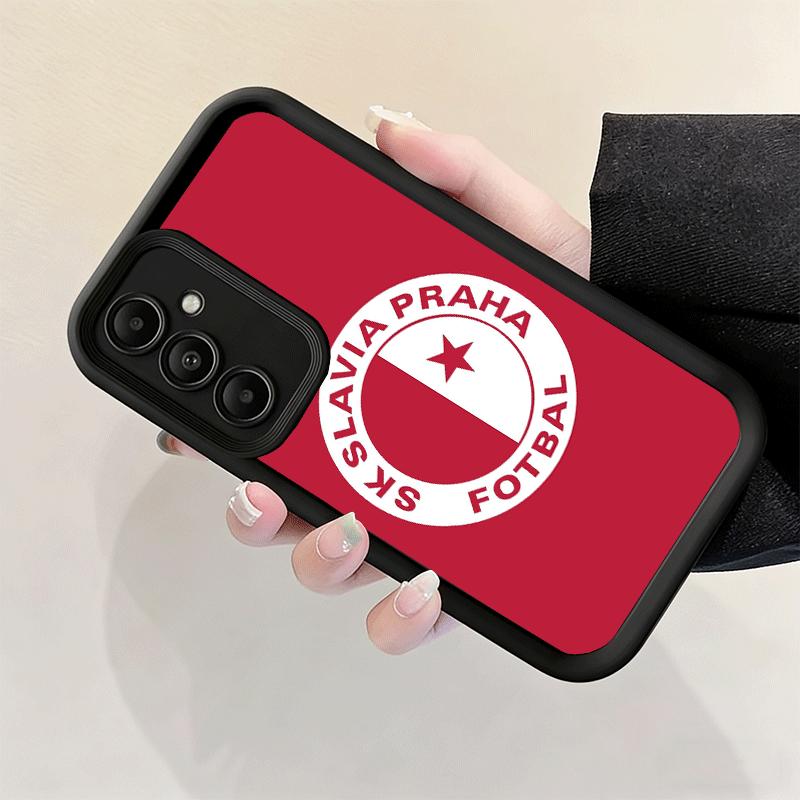 Phone Case for Samsung Galaxy A17 A16 A15 A14 A13 Sk Slavia Praha Czech Republic A56 A36 A26 A55 A35 A25 A54 A34 A24 A53 A33 A23
