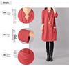 2025 Spring Korean Plus Size Women's Cotton Linen Shirt Dress with Half-Open Collar and Long Sleeves