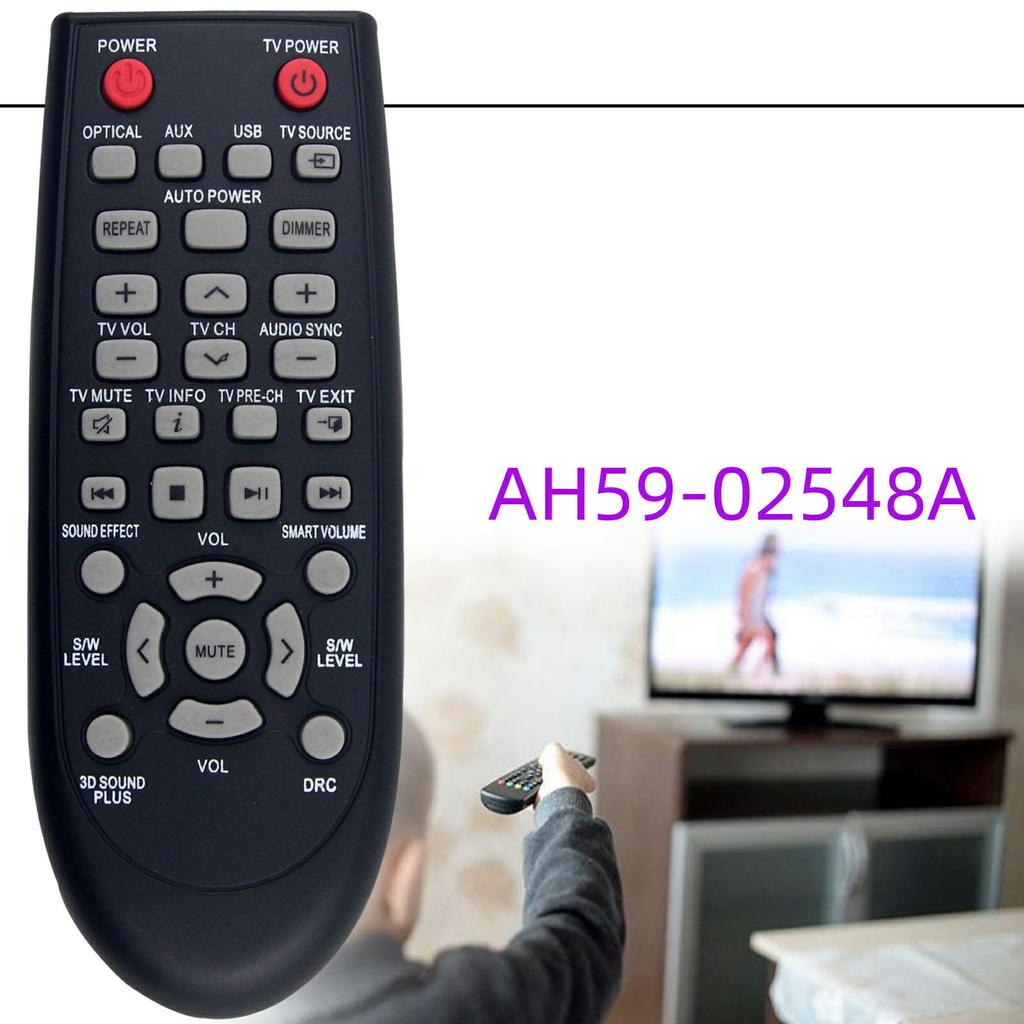 AH59-02548A For Samsung Soundbar Remote Control 10m Range Infrared Controller Replacement