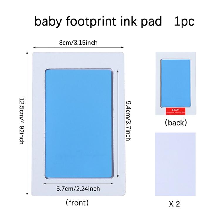 

Уход за ребенком Нетоксичный набор для отпечатка ручки и ножки для малышей Детские сувениры Чернильная подушечка для отпечатка ножки новорожденного Мини-коробка для зубов младенца Подарки