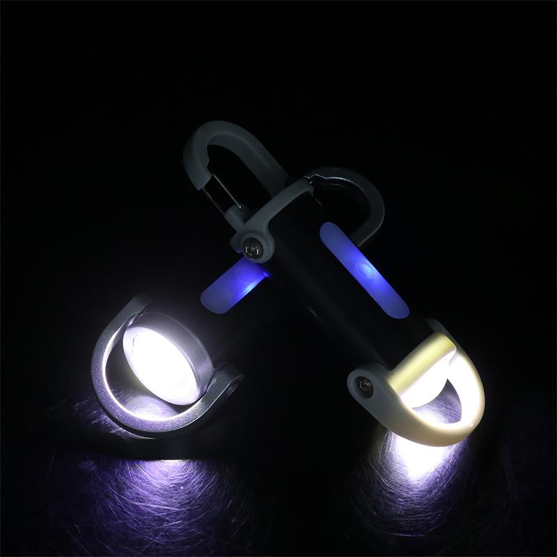 Rechargeable Led Keychain Light Mini Flashlight, Waterproof Work Light For Outdoor Camping Fishing Emergency Usb Charging
