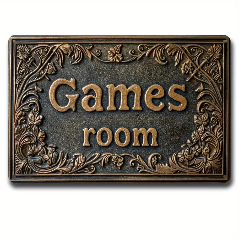 Vintage Bathroom Kitchen Toilet Plaque Metal Tin Signs Decorative Plates for Toilet Club Man Cave Bar Pub Hotel Cafe Wall Decor