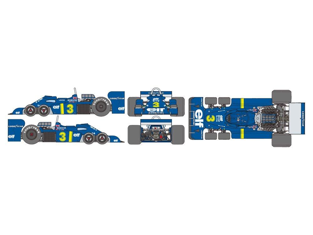 Tamiya Grand Prix Collection Tyrell P34 1976 Japonská Grand Prix plastový model 20058 1/20 č. 58