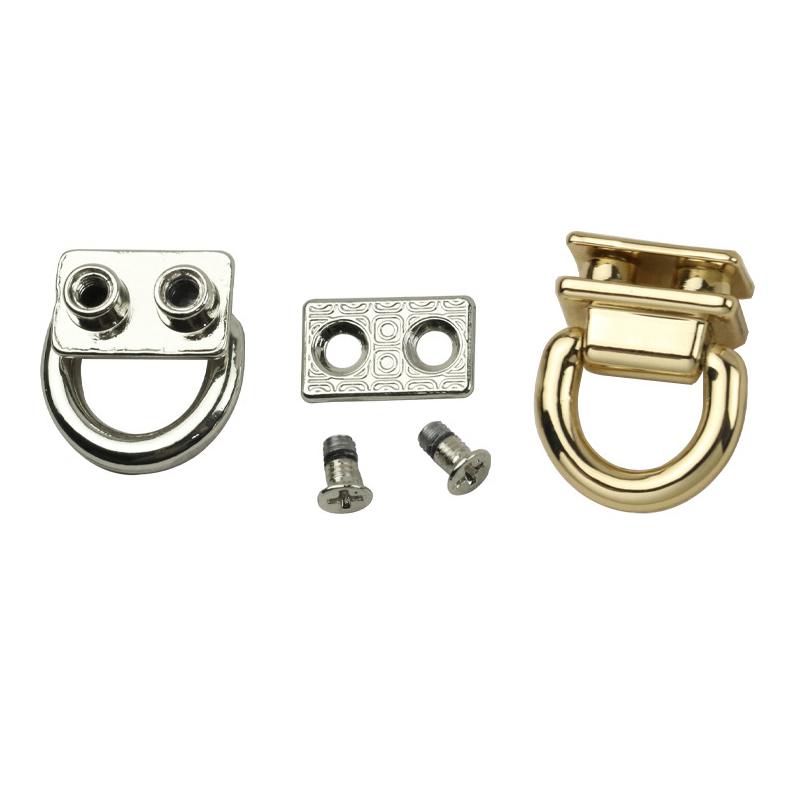 D Ring Bag Side Clip Buckles Screw Handbag Chain Handles Connector Bag Strap Belt Hanger Diy Hardware Bag Accessories