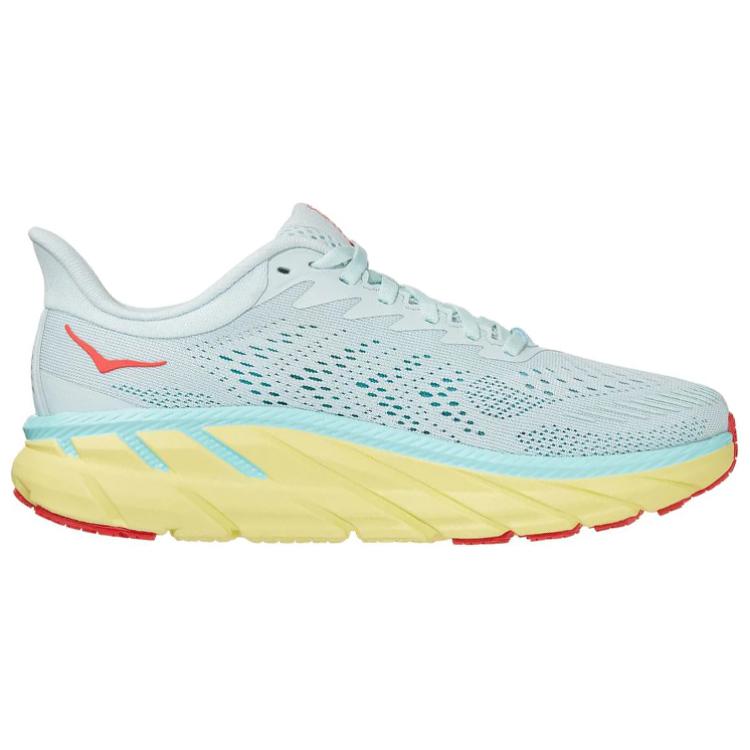 HOKA ONE ONE Clifton 7 'Morning Mist Hot Coral' Women's 1110509-MMHC