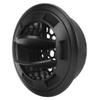 100 75mm Air Conditioning Outlet with Grille Black Round for Bus RVs Electric Car