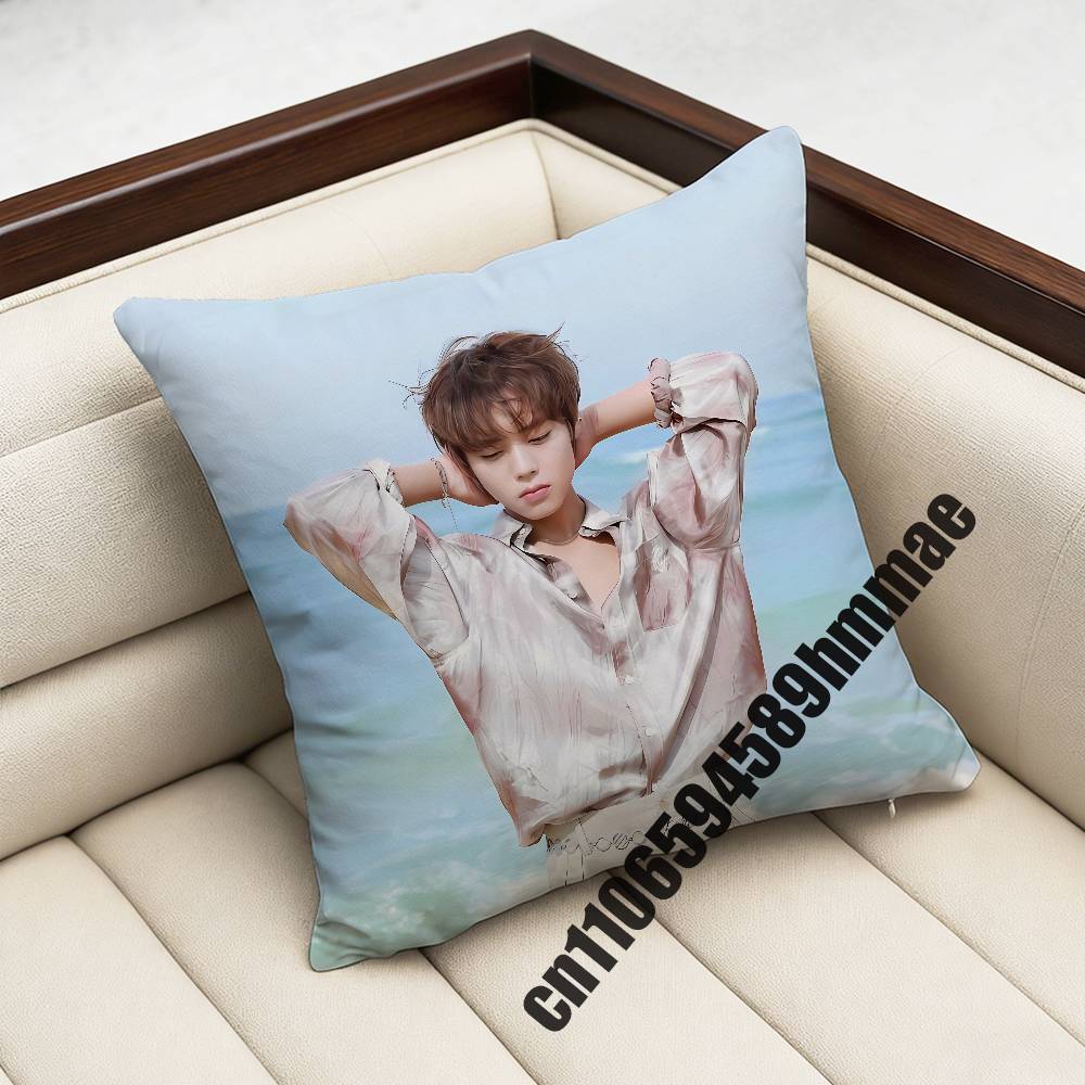 For Singer Actor PPark Ji Hoon Throw Pillow Case Sham Xcm Decoration Square Sofa Pillowcase Pad Cover