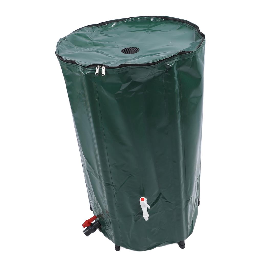 Collapsible Rain Barrel PVC Portable Water Storage Tank Foldable Rainwater Collection System with