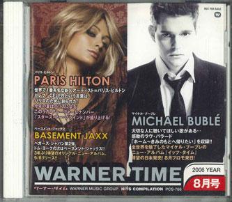 

CD VARIOUS - Warner Time 2006 Year August Issue PCS766 WEA 2006 Japan Pop Used