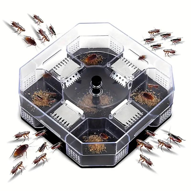 

1pc, Reusable Roach Catcher: 1pc Cockroach Trap Box For Indoor Kitchen, Non-Toxic Roach Killer, Pest Control