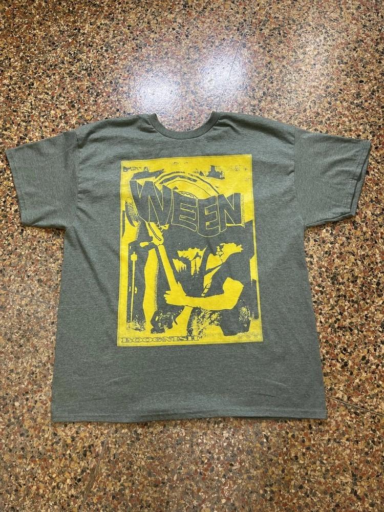 Ween band Boognight 90s Dark Heather 90s Retro Style Unisex T-Shirt M