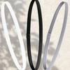 3Pcs Candy Color Women Men Yoga Hair Bands Sports Headband Girls Sport Anti-slip Elastic Rubber Sweatband Football Running