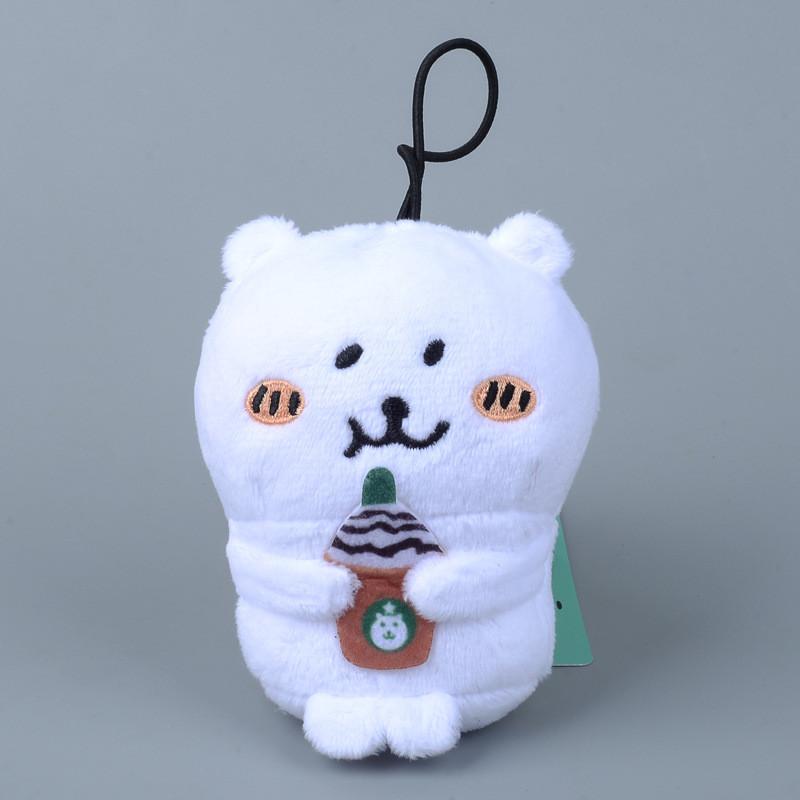 Bear Chiikawa Keychain Plush Keychain Super  Fur Backpack Car Doll Accessories