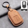 Compatible Leather Key Cover for GAC Toyota CRV, Crown, Accord, Civic, Haoying, and Inspire