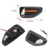 Für Dacia Duster Logan Sandero II Renault Auto LED Dynamischer Seitenmarkierungslicht Sequenzieller Blinker Blinkerlampe E-Prüfzeichen Geprüft