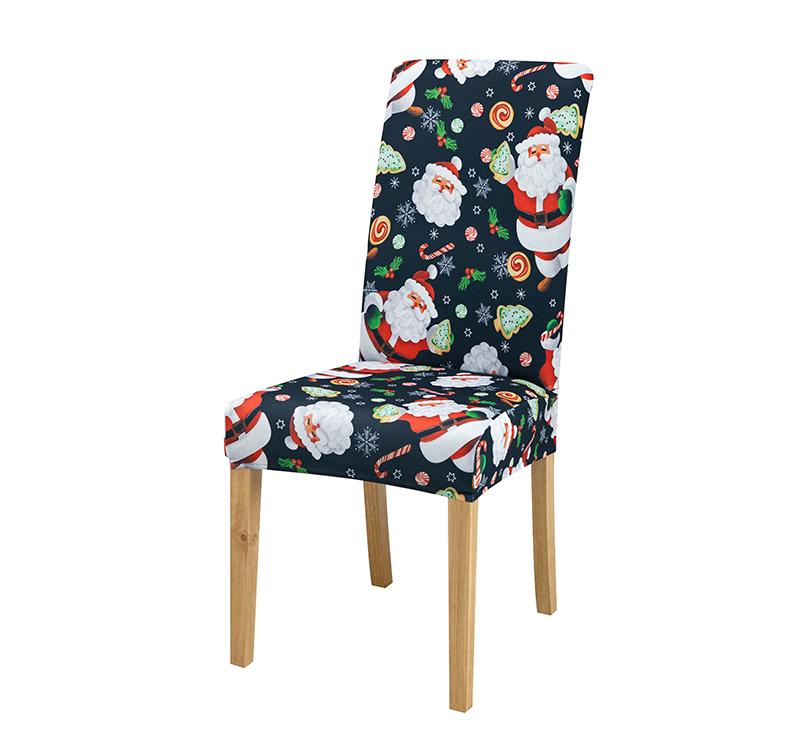 Christmas Chair Cover Seat Protector Cheap Chair Covers For Holiday Party Dining Room Kitchen Hotel Living Room Chair Cover 1 PC