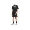Adidas Originals Trefoil Badge Comfortable Versatile Fashion Soft Solid Color Casual Shorts Men Shorts Black KE5795
