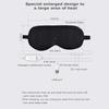 USB Heated Eye Mask Reusable Silk Steaming Eye Mask Massager for Sleeping Eye Puffiness Anti Dark Circle Patch Eye Care Relieve Fatigue Promote Sleep