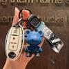 Nissan 23/24 Tiida Key Cover with One-Button Start, Full Coverage for Zhihang/Zhizun Models