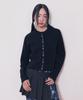 Fakiii Cashmere Sparkle Star Cardigan_Black