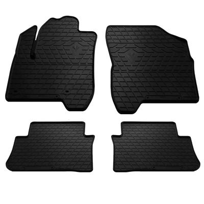 Rubber Mats (4 Pcs, Premium) for Citroen C-3 Picasso 2010-2017