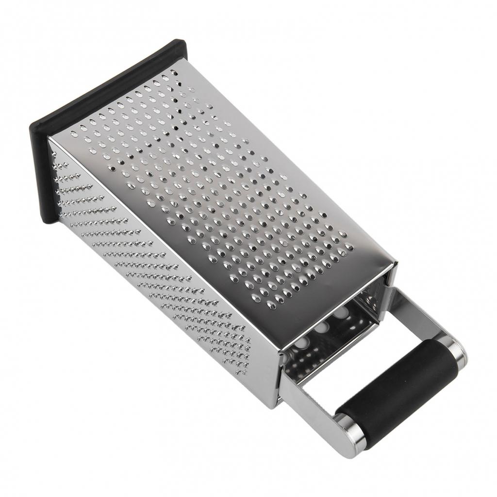 Kitchen Tool Stainless Steel Box Grater with Multiple Uses
