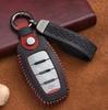 Leather Car Remote Key Case Cover Shell For Great Wall Haval Hover H1 H4 H6 H7 H9 F5 F7 H2S GMW Coupe Protected Keyless Fob