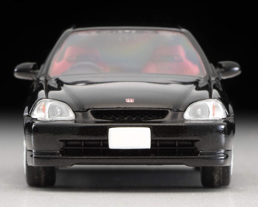 Tomica Limited Vintage Neo Scale Honda Civic Type R 1997 Model Finished Product 1/64 LV-N158c (Black) -