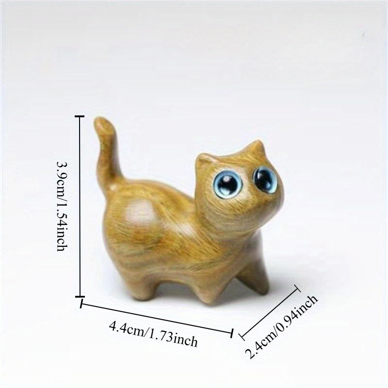 Сандаловое дерево Богатый кот/Ходячий кот/Безликий кот/Элегантный кот Милый любопытный — фото 4