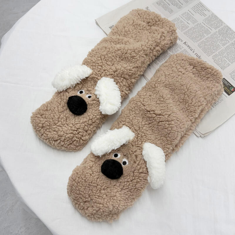 Heavy-duty premium anti-slip dog long sleep socks