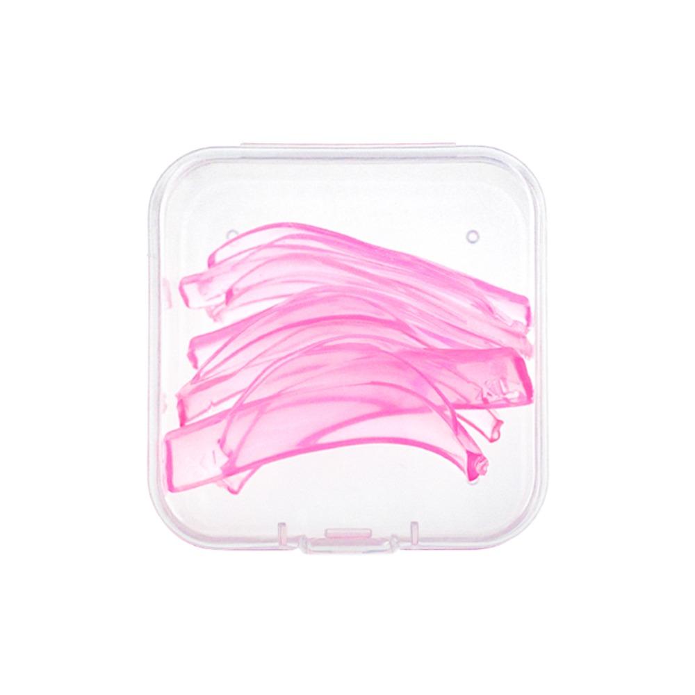 4 Pairs Silicone Eyelash Perm Pads Crescent Shape Eyelash Curling Tools for Lash Lift
