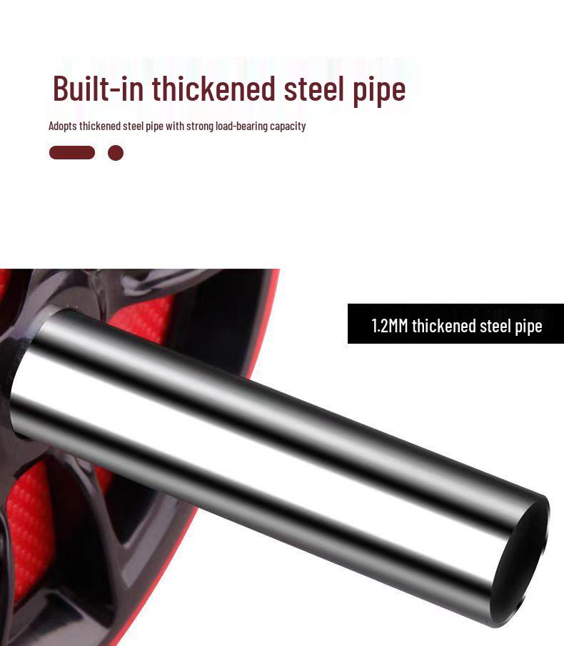 Geräuschloses Bauchmuskelrad zur Stärkung der Bauchmuskulatur