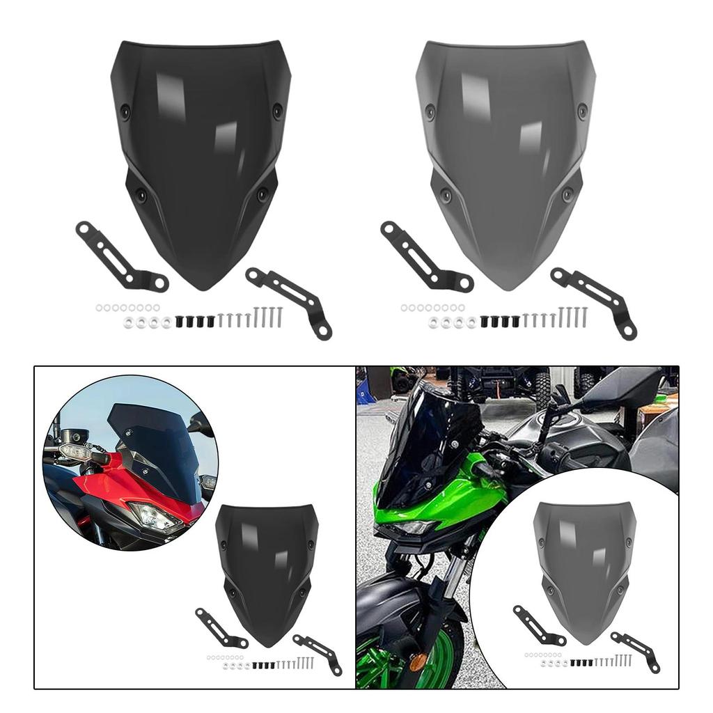 Motorcycle Windshield High Performance Simple Installation Protector Spare Parts Wind Deflector for Z 500 Z500 SE 2025 2025